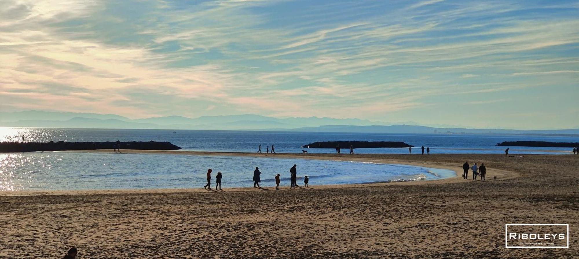 Vias-Plage - Superbe T1 A 100M De La Plage Exterior foto